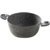 ACCADEMIA MUGNANO - Casseruola antiaderente Linea Cuore di Pietra diametro 24 cm