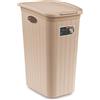 STEFANPLAST - Portabiancheria Cashmere Linea Elegance 36 litri - h54,5x28,5x39 cm