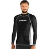 CRESSI RASH GUARD UOMO M/LUNGA NERO/BIANCO 3XL/7 (58) da
