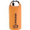 CRESSI SACCA DRY ARANCIO 20LT Borsa Impermeabile