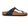 BIRKENSTOCK GIZEH Ciabatta uomo nera in pelle