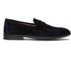 NEROFUMO Mocassino uomo blu in suede