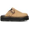 DR. MARTENS ZEBZAG MULE Sabot donna beige in suede