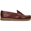 LUMBERJACK Mocassino uomo marrone in pelle