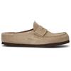 BIRKENSTOCK NAPLES WRAPPED Sabot uomo taupe in suede