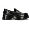 REBECCA VAN DIK Mocassino donna nero in pelle