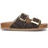 COLORS OF CALIFORNIA Ciabatta donna nera in pelle