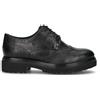 GRAFIA Stringata donna nera in pelle