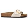 BIRKENSTOCK MADRID BIG BUCKLE Ciabatta donna bianca