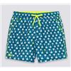 Sundek Pervis Boardshort Deep Boxer Blu/Palme Uomo