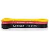 ACTIGET Set di 3 fasce elastiche per fitness, con diversa resistenza, 2-25 kg, per pilates, yoga, allenamento muscolare, casa, palestra Actiget