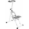 Amagogo Macchina Arrampicata Pieghevole Stepper Scalini Pedaliera Cardio Struttura Stabile Movimento Richiudibile in Metallo E PVC Adatta per Casa Routine, Manubrio Curvo con Display
