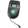 Ronyme Contapassi E Display Fitness Contachilometri Timer Cardio Schermo Digitale Nitido con Pulsante Modalità Lettura di Tempo Velocità Calorie Distanza