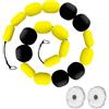 Generic Attrezzatura Per Allenamento Portiere 2,6m/4m Deflettore A Linea Singola | Con Sacco d'Acqua, Angoli di Rimbalzo Multipli, Ausilio per Allenamento di Riflessi e Agilità del Portiere di Calcio