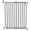 Safetots Cancelletto per Bambini Eco con Fissaggio a Vite, Nero, 70cm - 80cm, Cancelletto di Sicurezza per Bambini e Neonati, Barriera di Sicurezza con Fissaggio a Vite