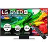 LG QNED evo AI 50QNED87A6D TV QNED, SMART TV, 50 ", Processore a7 Gen8 con AI , Ashed Blue , Classe F