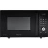 HISENSE MICROONDE HISENSE H23MOBSD1HG, capacità 23 l, potenza microonde max 800 W, Funzione grill, Potenza grill 1000 10 livelli di potenza, Nero