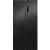 AEG Frigorifero americano AEG RMB952D6VB, Sistema Multi Flow: Sì; raffreddamento frigorifero: No Frost; congelatore: Frost, Capacità netta totale 522 l, Rumorosità: 39 dB(A), Dimensioni: L 90,5 cm A 190 P 67,3 cm, Inox Dark, Classe D