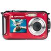 AGFA FOTOCAMERA DIGITALE AGFA KFWP80R, 24 megapixel, rosso