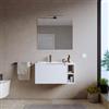 DEGHI Mobile bagno sospeso 80 cm bianco opaco con lavabo - Koda Pop