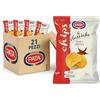 PATATINE PATA PATA | Patatine Emotion, Patatina Grigliata Gusto Paprica, Senza Glutine, Con Olio di Semi di Girasole, con Aroma Naturale, 21x40g