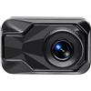 Introti Telecamera da moto 2K HD WiFi IP67 impermeabile per cruscotto del motociclo con grandangolo di 140 gradi, videocamera DVR per ciclismo