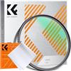 K&F CONCEPT Nano-Klear 52mm Filtro di Protezione UV | in Vetro Ottico con Rivestimento Nano per Obiettivo (include un Panno di Pulizia) - FV301