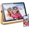 KODAK Cornice Digitale WiFi 10 Pollici con Ricaricabile Batteria 4000mAh, HD IPS Touchscreen Cornice Elettronica Cloud con App, 16GB di Memoria, Condivisione di Immagini Musica Videos con la Famiglia