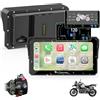 Carpuride W602BS Pro Carplay Schermo per BMW Moto Wonder Wheel Controllo