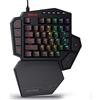 Redragon K585 Tastiera Gaming Meccanica Una Mano Cablata RGB 7 Tasti Macro