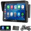 Carpuride W702B Pro Moto Carplay Schermo con Supporto per BMW Moto