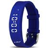 e-vibra Orologio da allenamento con vasino, silenzioso, con timer e 15 allarmi giornalieri (Royal Blue)
