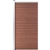 vidaXL Schuttingpaneel 95x186 cm HKC bruin