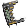 Tertioi Misuratore professionale di tensione della batteria per diversi tipi di celle, tra cui 9V 12V 23A 18650 21700 con alloggiamento ABS antiurto Doppio display Tester batteria