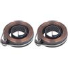 HOOLRZI 2 pz Trapano Pressa Molla di Ritorno 53x10x0.8mm Molla di Alimentazione Molla di Ritorno Bobina di Montaggio Molla Trapano Pressa per Z512-2