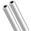 PATIKIL 300mm Lunghezza 15mm OD 12mm Interno Dia 6063 Alluminio Rotondo Tubo, 2pz Dritto Metallo Tubi Alluminio Senza Saldatura Alluminio Tubo