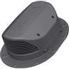 Parotec Tegola per aerazione Camino di ventilazione per coperture piane EASY camino da tetto, aeratore, tegola di ventilazione (RAL 7024 - Grafite)