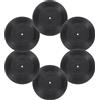 6Pcs Dischi Vinile Vuoti 4 Pollici per Finto Record Vintage Decorazione
