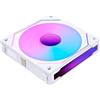 LIAN LI UNI FAN SL-INF - Ventola ARGB a lama inversa da 120 mm, colore: Bianco