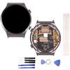 Generic Schermo LCD di visualizzazione per Huawei Watch Gt2 PRO 46mm VID-B19 Schermo Touch inVetro assemblato di Ricambio + Strumenti (con Cornice Nero)