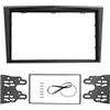IMAWUHM Mascherina Stereo Autoradio Fascia Radio 2Din Per Opel Per Astra Antara Per Corsa Per Zafira Pannello Stereo Dash Trim Kit Face Plate Per Cruscotto Lunetta