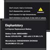 Elephantstory AB553446BU 1000mAh Batteria per Samsung Galaxy B2100 X-Treme/B100/B619/C3300/C3300K/C5130/C5212/E1110/E1130 Rocky/E1170/E2120/E2152/E2230/E2652/F310/i300/i320/M110/P900/P920