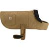 Carhartt, Cappotto isolante per cani in tela d'anatra, resistente alle intemperie per condizioni fredde e ventose, privo di PFAS (marrone Carhartt), taglia L