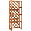 vidaXL Traliccio con Ripiani 55x30x140 cm in Legno Massello di Abete