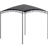 vidaXL Prieel 180 g/m² 3x3x2,65 m antraciet