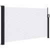vidaXL Tenda da Sole Laterale Retrattile Bianco 120x600 cm