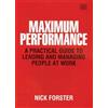 Nick Forster Maximum Performance (Copertina rigida)