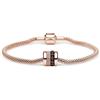 BERING Bracciale da donna in oro rosa lucido - Arctic Symphony Collection con acciaio inossidabile - DON-R-ME-190
