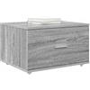 vidaXL Mobile con Cassetti 55 x 45 x 31 cm Grigio Sonoma