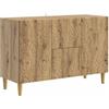 vidaXL Credenza Rovere Artigianale 89 x 34,5 x 60 cm